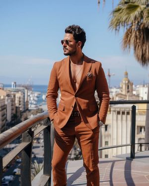 Men's Pinstripe Suits Online - Hockerty